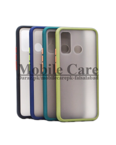 Tecno Spark 5 Back Cover Smoky Matte Armor Case For Spark 5