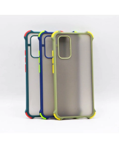 Vivo V19 Back Cover Shock Proof Smoky Matte Extra Bumper Case Cover For Vivo V19