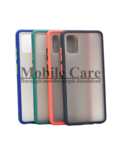 Samsung Galaxy A51 Back Cover Smoky Matte Armor Case Cover For Samsung Galaxy A51