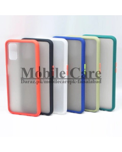 Oppo A52 Back Cover Smoky Matte Armor Case Cover For Oppo A52