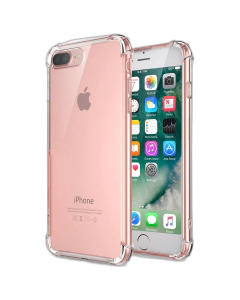 Apple iPhone 8 Plus Back Cover Transparent Extra Bumper Anti Shock Soft Crystal Clear Case Cover For iPhone 8 Plus