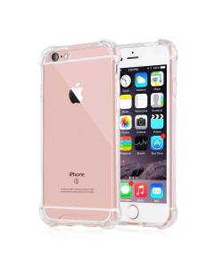 Apple iPhone 6 Plus Back Cover Transparent Extra Bumper Anti Shock Soft Crystal Clear Case Cover For iPhone 6 Plus
