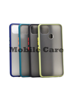 Itel Vision 1 Plus Back Cover Smoky Matte Armor Case Cover For itel Vision 1 Plus