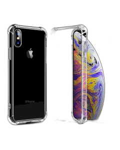 Apple iPhone XS Max Back Cover Transparent Extra Bumper Anti Shock Soft Crystal Clear Case For Apple iPhone XS Max
