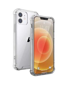 Apple iPhone 12 5.4 Back Cover Transparent Extra Bumper Anti Shock Soft Crystal Clear Case For Apple iPhone 12 5.4