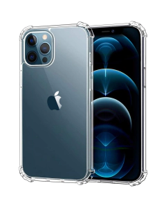 Apple iPhone 12 Back Cover Transparent Extra Bumper Anti Shock Soft Crystal Clear Case For iPhone 12