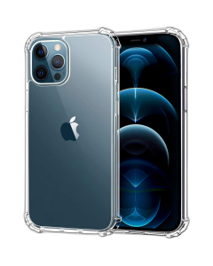 Apple iPhone 12 Pro Back Cover Transparent Extra Bumper Anti Shock Soft Crystal Clear Case For iPhone 12 Pro (6.1)