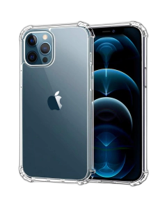 Apple iPhone 12 Pro Back Cover Transparent Extra Bumper Anti Shock Soft Crystal Clear Case For iPhone 12 Pro (6.1)