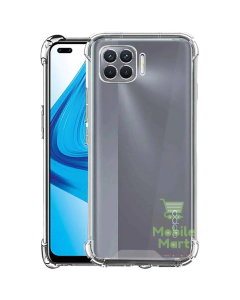 Oppo F17 Pro Back Cover Transparent Extra Bumper Anti Shock Soft Crystal Clear Case For Oppo F17 Pro