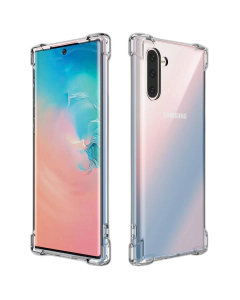 Samsung Galaxy Note 10 Back Cover Transparent Extra Bumper Anti Shock Soft Crystal Clear Case For Samsung Galaxy Note 10