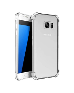 Samsung Galaxy S7 Back Cover Transparent Extra Bumper Anti Shock Soft Crystal Clear Case For Samsung Galaxy S7