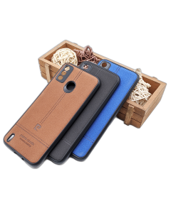 Tecno Spark 6 Go Back Cover Multicolour Soft Pierre Leather stuff pouch Texture pattren Case Cover For Tecno Spark 6 Go