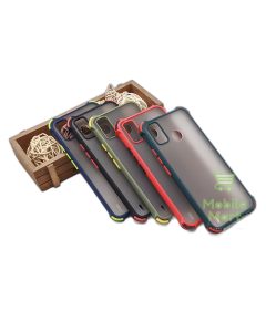 Tecno Spark 6 Go Back Cover Smoky Matte Bumper Armor Case Cover For Tecno Spark 6 Go