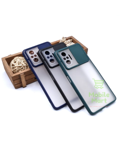 Xiaomi Redmi Note 10 Pro Back Cover Smoky Matte Armor Case Window Shutter Camera lens Protector Case Cover For Xiaomi Redmi Note 10 Pro