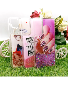 Vivo Y51s Back Cover Water Glitter Shiny Ladies Soft Silicon Case For Vivo Y51s