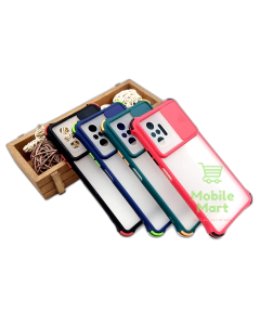 Xiaomi Redmi Note 10 Pro Back Cover Smoky Matte Bumper Armor Case Window Shutter Slide Camera lens Protector Case Cover For Xiaomi Redmi Note 10 Pro