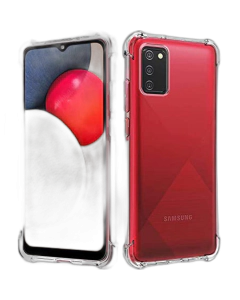 Samsung A02s Back Cover Transparent Extra Bumper Anti Shock Soft Crystal Clear Case For Samsung A02s