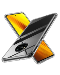 Xiaomi Poco X3 NFC Back Cover Transparent Extra Bumper Anti Shock Soft Crystal Clear Case For Xiaomi Poco X3 NFC