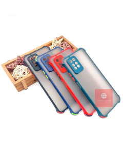 Infinix Note 10 Pro Back Cover Smoky Matte Bumper Armor Case Camera Protection Cover For Infinix Note 10 Pro