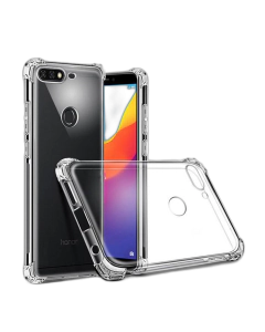 Huawei Y6 2018 Back Cover Transparent Extra Bumper Anti Shock Soft Crystal Clear Case For Huawei Y6 2018