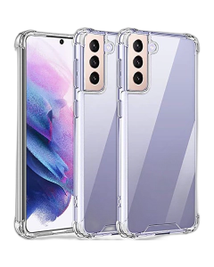 Samsung S21 Plus Back Cover Transparent Extra Bumper Anti Shock Soft Crystal Clear Case For Samsung S21 Plus
