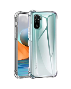 Xiaomi Redmi Note 10 Back Cover Back Cover Transparent Extra Bumper Anti Shock Soft Crystal Clear Case For Xiaomi Redmi Note 10