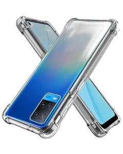 Oppo A54 Back Cover Transparent Extra Bumper Anti Shock Soft Crystal Clear Case For Oppo A54