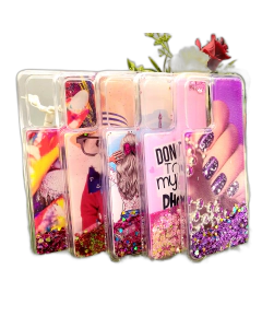 Oppo A74 Back Cover Back Cover Water Glitter Shiny Ladies Soft Silicon Case For Oppo A74