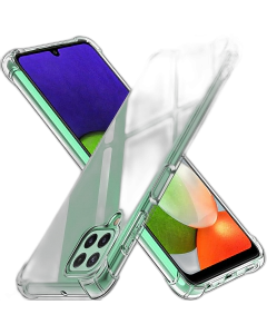 Samsung A22 Back Cover Transparent Extra Bumper Anti Shock Soft Crystal Clear Case For Samsung A22