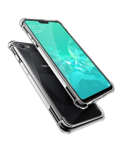 Oppo A3 Back Cover Transparent Extra Bumper Anti Shock Soft Crystal Clear Case For Oppo A3