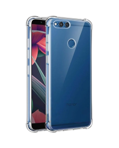 Honor 7X Back Cover Transparent Extra Bumper Anti Shock Soft Crystal Clear Case For Honor 7X
