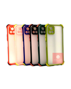 Vivo Y52s Back Cover Smoky Matte Armor Bumper Case Camera protection Cover For Vivo Y52s
