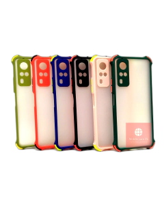 Vivo Y53s Back Cover Smoky Matte Armor Bumper Case Camera protection Cover For Vivo Y53s