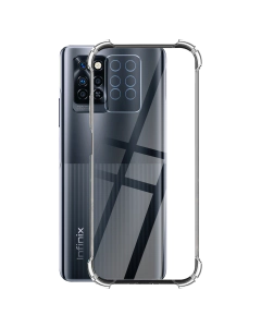 Infinix Note 10 Pro Back Cover Transparent Extra Bumper Soft Crystal Clear Case For Infinix Note 10 Pro