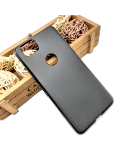 Google Pixel 2 Back Cover Soft Case For Google Pixel 2 - Plain Black