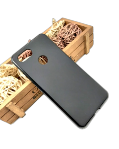 Google Pixel 3XL Back Cover Soft Plain Black Case For Google Pixel 3XL