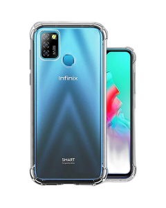 Infinix Hot 10 Lite Back Cover Transparent Extra Bumper Soft Crystal Clear Case For Infinix Hot 10 Lite