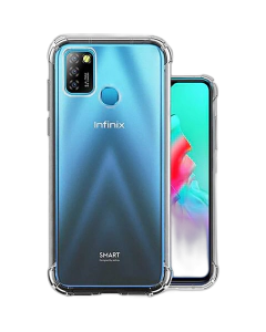 Infinix Hot 10 Lite Back Cover Transparent Extra Bumper Soft Crystal Clear Case For Infinix Hot 10 Lite