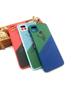 Infinix Hot 10i Back Cover Leather Style Soft Case For Infinix Hot 10i