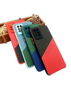 Infinix Note 10 Pro Back Cover Leather Style Soft Case For Infinix Note 10 Pro