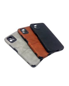Vivo Y52s Back Cover Leather Style Soft Case For Vivo Y52s