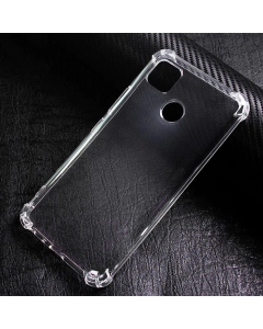 Tecno Pop 4 Back Cover Transparent Extra Bumper Anti Shock Soft Crystal Clear Case For Tecno Pop 4