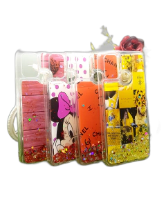 Realme 7i Back Cover Water Glitter Shiny Ladies Soft Silicon Case For Realme 7i