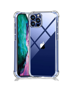Apple iPhone 13 Pro Max Back Cover Transparent Extra Bumper Anti Shock Soft Crystal Clear Case For iPhone 13 Pro Max