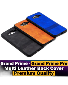 Samsung Galaxy Grand Prime Plus Back Cover Leather Soft Color Full Silicon Cover For Boys