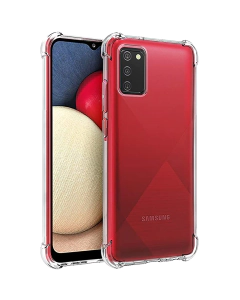 Samsung Galaxy A03s Back Cover Transparent Extra Bumper Anti Shock Soft Crystal Clear Case For Samsung Galaxy A03s