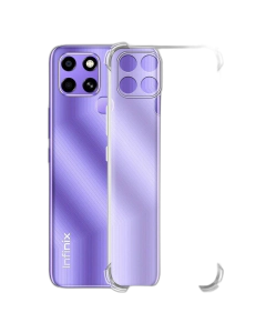 Infinix Smart 6 Back Cover Transparent Extra Bumper Anti Shock Soft Crystal Clear Case For Infinix Smart 6