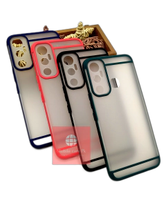 Infinix Hot 11 Back Cover Smoky Matte Armor Hot 11 Case For Boys