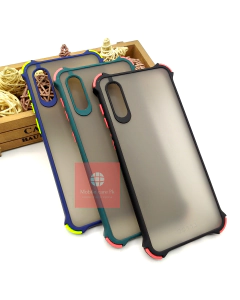 Samsung Galaxy A02 Back Cover Smoky Matte Bumper Armor A02 Case For Boys