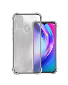 iTel Vision 1 Pro Back Cover Transparent Extra Bumper Anti Shock Soft Crystal Clear Case For Vision 1 Pro